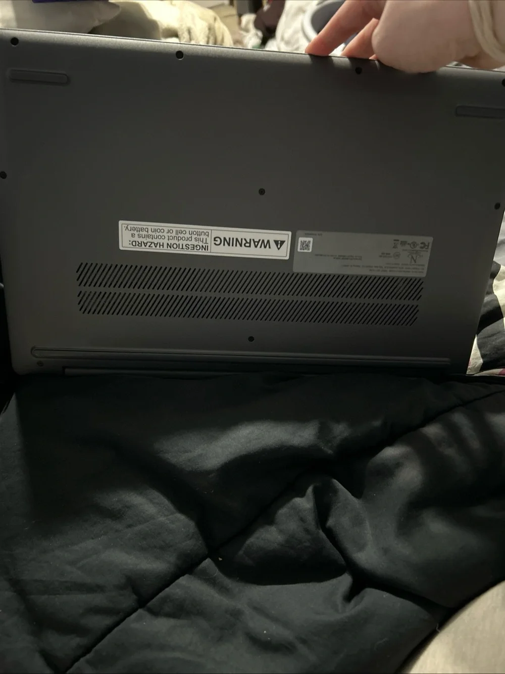 Lenovo Silver Laptop with Numeric Keypad